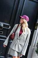 birsen-geruite-blazer-black-zwart-culture-lookfoto-vooraanzicht-3