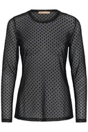 laya-polka-dot-mesh-blouse-black-dot-zwart-culture-productfoto-vooraanzicht-1