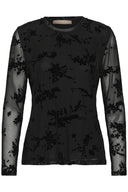 aliba-bloemen-flock-mesh-blouse-zwart-lange-mouwen-culture-productfoto-vooraanzicht-1