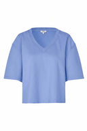 Emrys Plain V-Neck Boxy T-Shirt | MbyM