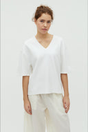 Emrys Plain V-Neck Boxy T-Shirt