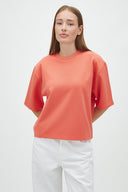 Emrys Boxy Plain T-Shirt | MbyM