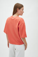 Emrys Boxy Plain T-Shirt | MbyM