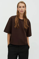 Emrys Boxy Plain T-Shirt | MbyM