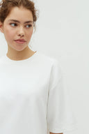 Emrys Boxy Plain T-Shirt | MbyM