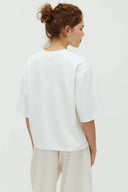 Emrys Boxy Plain T-Shirt | MbyM