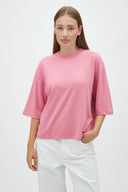 Emrys Boxy Plain T-Shirt | MbyM
