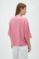Emrys Boxy Plain T-Shirt | MbyM