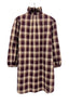 Willow Geruite Ruffle Jurk