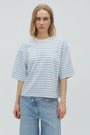 Emrys Striped Boxy T-Shirt | MbyM