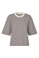 Emrys Striped Boxy T-Shirt | MbyM