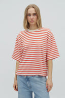 Emrys Striped Boxy T-Shirt | MbyM