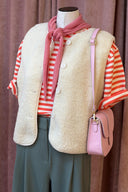 Emrys Gestreepte Boxy T-Shirt