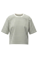 Emrys Striped Boxy T-Shirt | MbyM