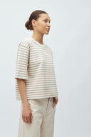 Emrys Gestreepte Boxy T-Shirt