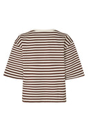 Emrys Gestreepte Boxy T-Shirt