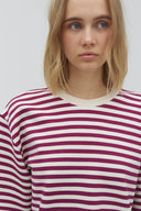 Emrys Striped Boxy T-Shirt | MbyM