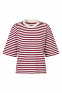 Emrys Striped Boxy T-Shirt | MbyM