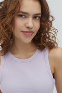 Jaxson Rib High-Neck Tank Top | MbyM