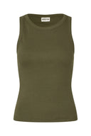 Jaxson Rib Boothals Tanktop | MbyM