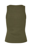 Jaxson Rib Boothals Tanktop | MbyM