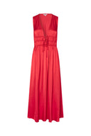 Marja-satijnen-jurk-rococco-red-MbyM-productfoto-vooraanzicht-1