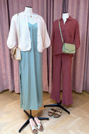 Leslee Satijnen Maxi Jurk | MbyM