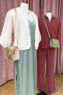 Leslee Satijnen Maxi Jurk | MbyM