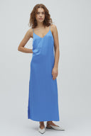 Leslee Satin Maxi Dress | MbyM