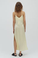 Leslee Satin Maxi Dress | MbyM
