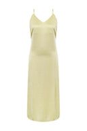 Leslee Satin Maxi Dress