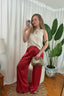 Asaka Satin Trousers