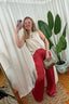 Asaka Satin Trousers
