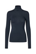 Ina Lange Mouwen Col Merino Wollen Top | MbyM