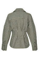 Isidor Geruite Gecentreerde Hemd Blouse | MbyM