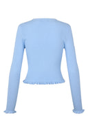 Anahera Ruffle Cardigan | MbyM