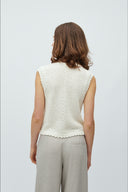Maisa Knitted Sleeveless Cardigan | MbyM