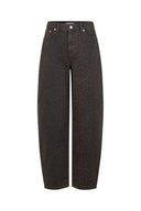 Bou Luipaard Barrel Balloon Denim Jeans Broek | MbyM