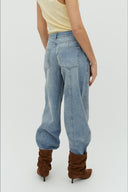 Almira Barrel Balloon Denim Jeans Pants