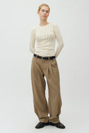 Viole Geklede Pantalon Broek | MbyM