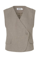 Beckma Geklede Gilet Mouwloos Vest | MbyM