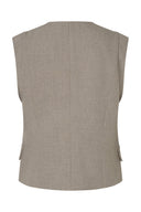 Beckma Geklede Gilet Mouwloos Vest | MbyM