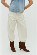 Menton Barrel Balloon Denim Jeans Pants