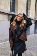 Felice Argyle Knitted Sweater | Sweet Like You
