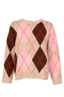 Francoise Argyle Geruite Gebreide Trui