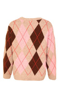 Francoise Argyle Geruite Gebreide Trui