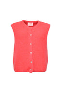 lien-mouwloze-cardigan-coral-orla-antwerp-productfoto-vooraanzicht-1