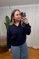 Eloise V-Hals Gebreide Trui