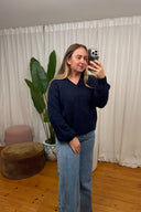 Eloise V-Hals Gebreide Trui