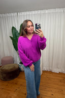 Eloise V-Hals Gebreide Trui